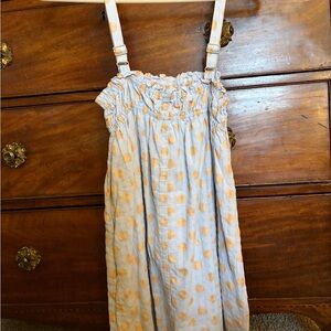 Molly green polka dot mini dress